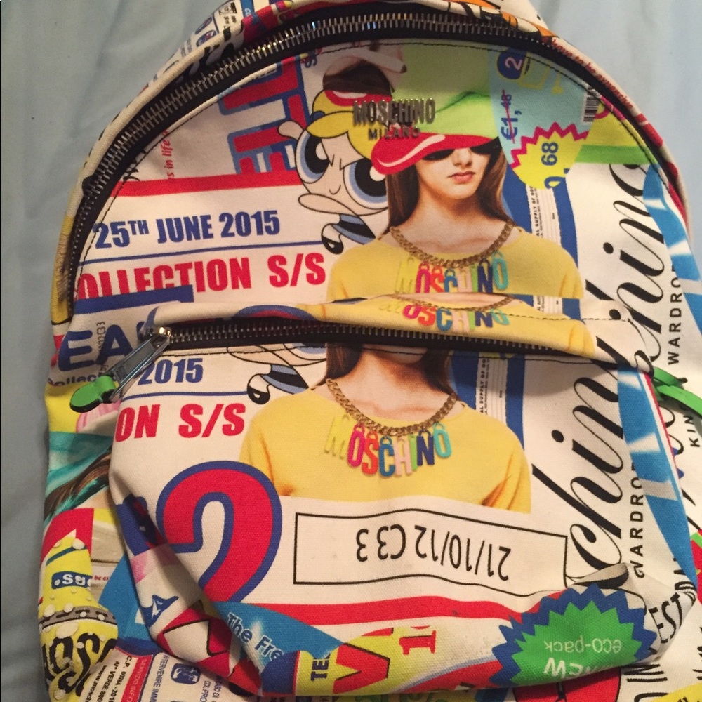 Authentic Moschino Backpack in Great Condition!